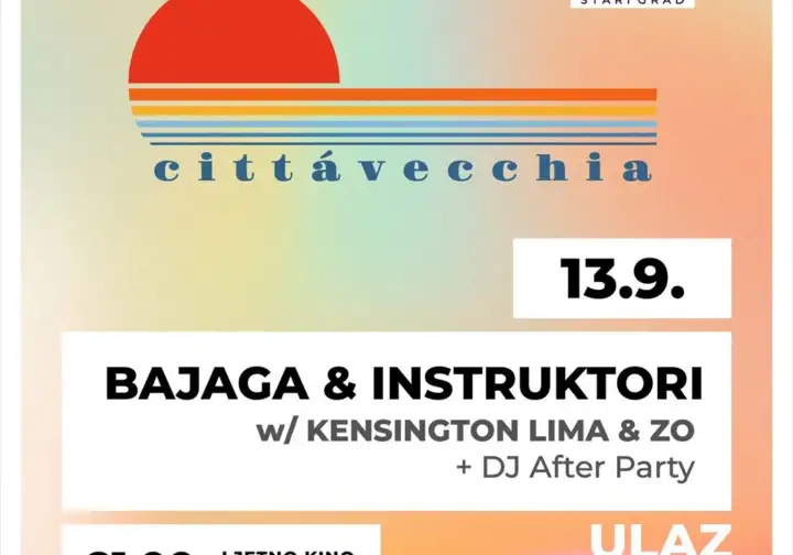 13.9. - BAJAGA & INSTRUKTORI