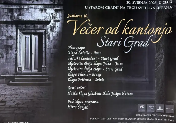 30.5. - 10. JUBILARNA VEČER OD KANTONJA STARI GRAD 
