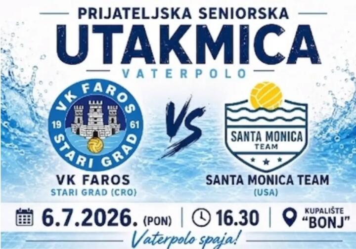 Vaterpolski Klub Faros- PRIJATELJSKA SENIORSKA UTAKMICA
