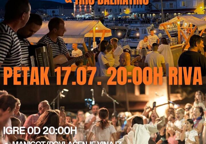 17.7.- GUŠTI POD GRUJON & TRI DALMATINO 