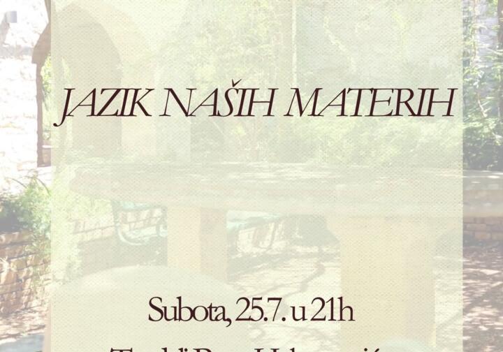 25.7. - 23. Susret pjesnikinja otoka Hvara