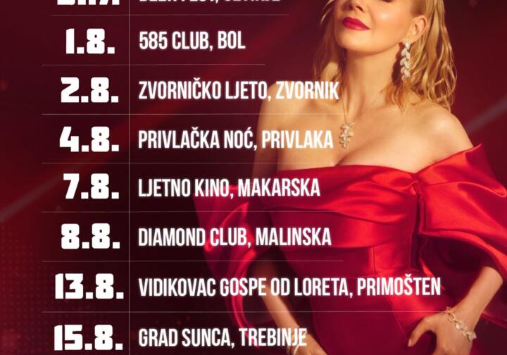 NAJAVA KONCERTA JELENE ROZGE ZA 16.8.2026. 