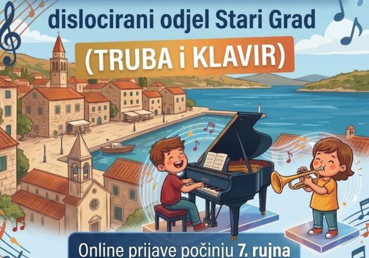 NATJEČAJ ZA UPIS U 1. RAZRED OSNOVNOG GLAZBENOG OBRAZOVANJA – JESENSKI ROK