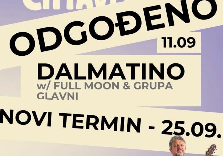 KONCERT DALMATINO - ODGOĐEN 